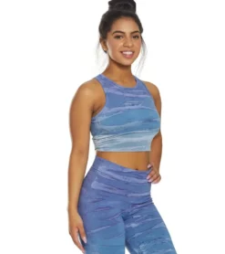 Hard Tail Wrap Back Yoga Crop Top