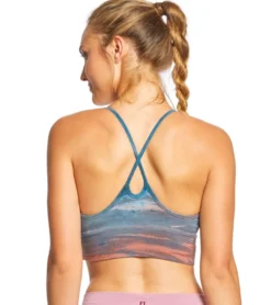 Hard Tail X Side Middy Yoga Sports Bra