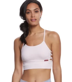 Hard Tail X Side Middy Yoga Sports Bra