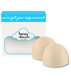 Honey Cloudz Women's Half Moon Non Slip Bra Pads