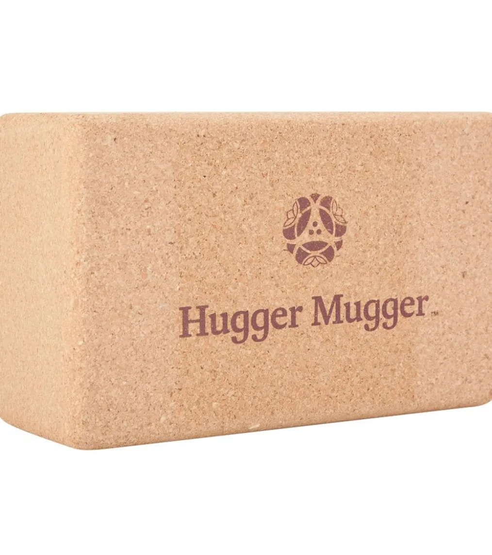 Hugger Mugger Cork Yoga Block 3.5 Inch