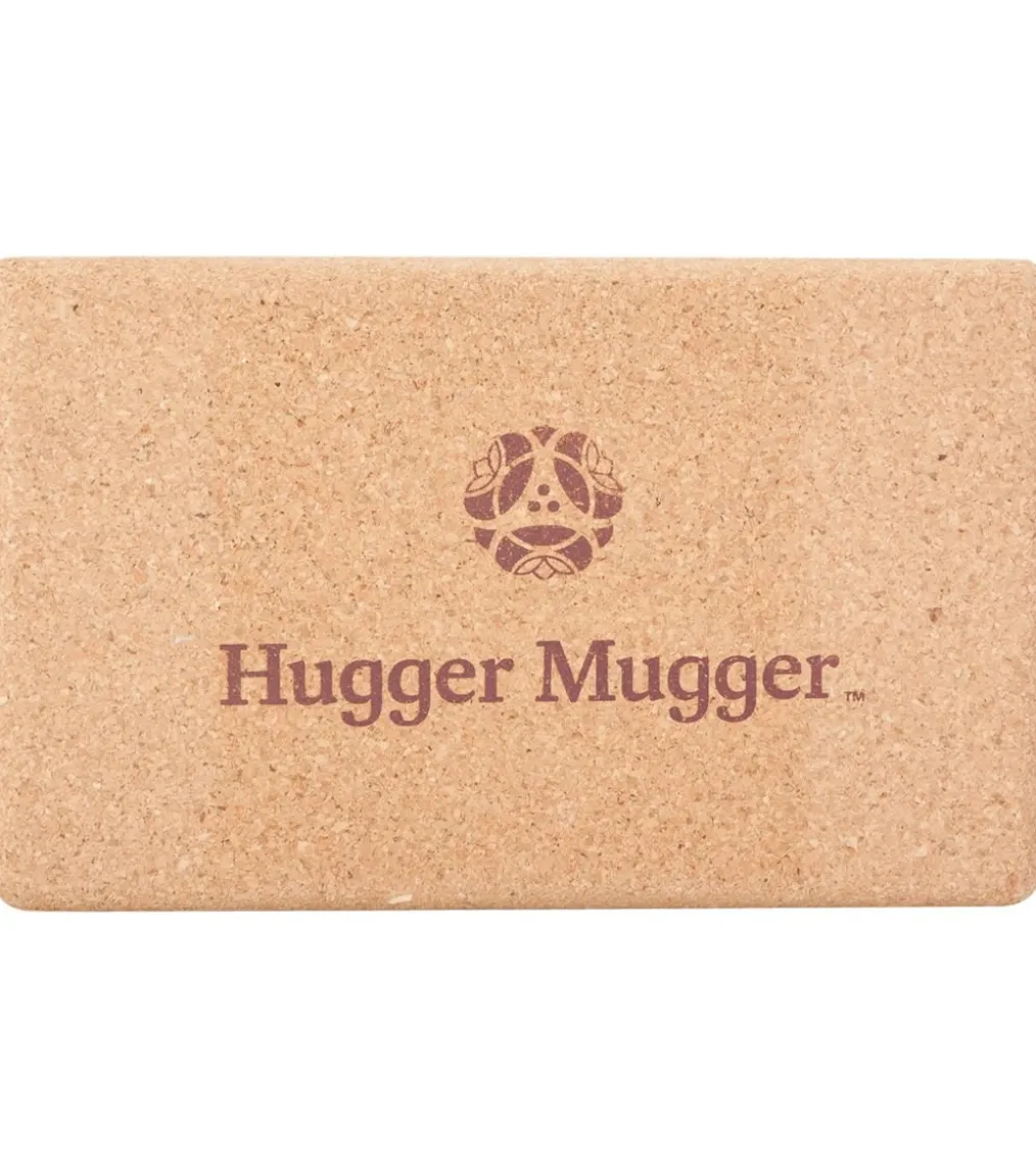 Hugger Mugger Cork Yoga Block 3.5 Inch