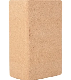Hugger Mugger Cork Yoga Block 3.5 Inch