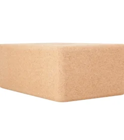 Hugger Mugger Cork Yoga Block 3.5 Inch