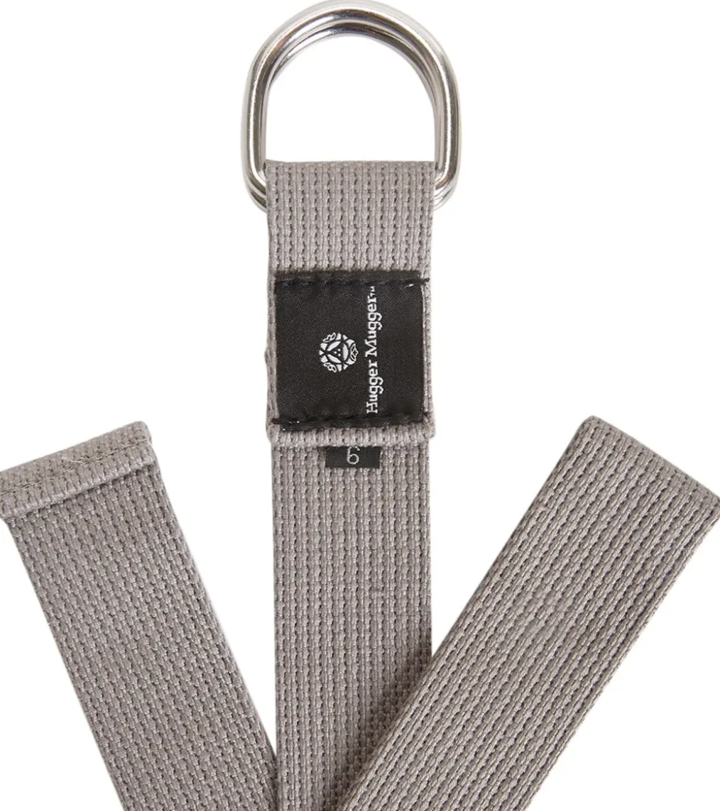 Hugger Mugger D-Ring Cotton Yoga Strap 6'