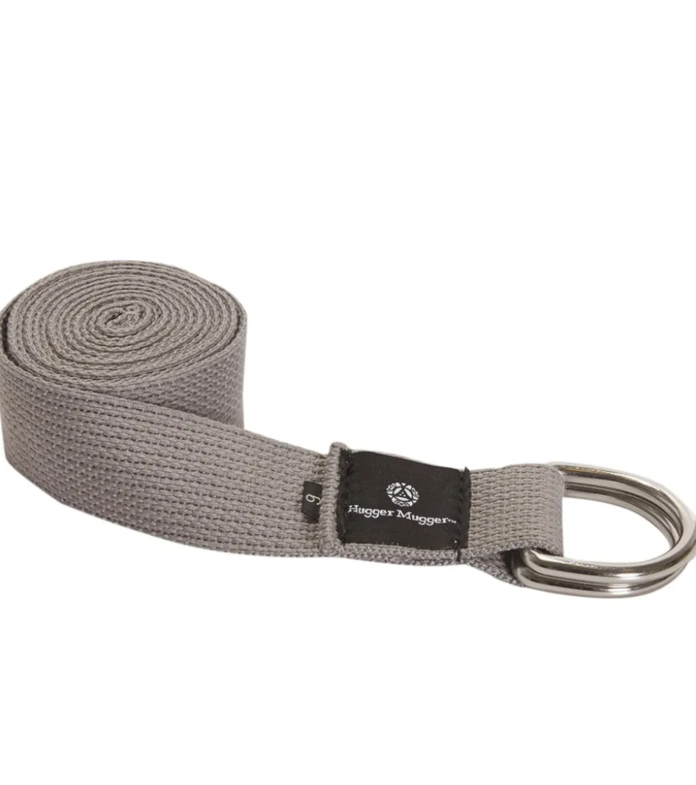 Hugger Mugger D-Ring Cotton Yoga Strap 6'