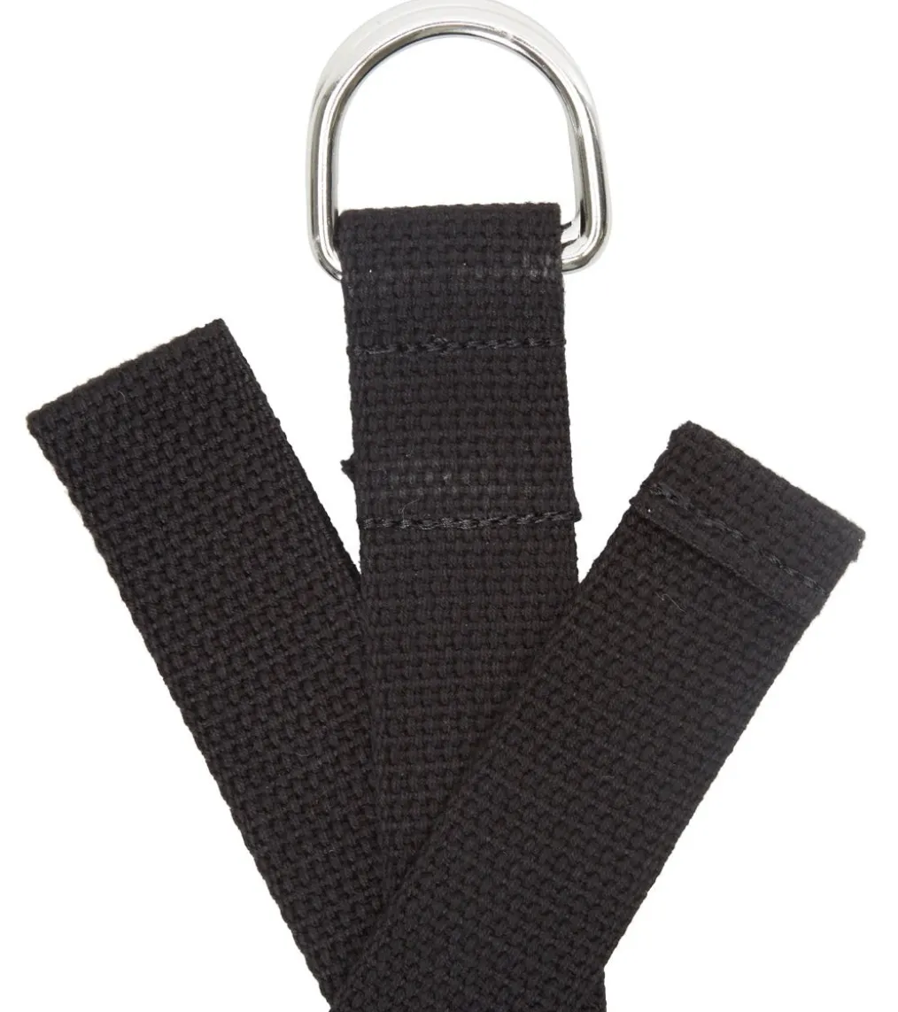 Hugger Mugger D-Ring Cotton Yoga Strap 6'