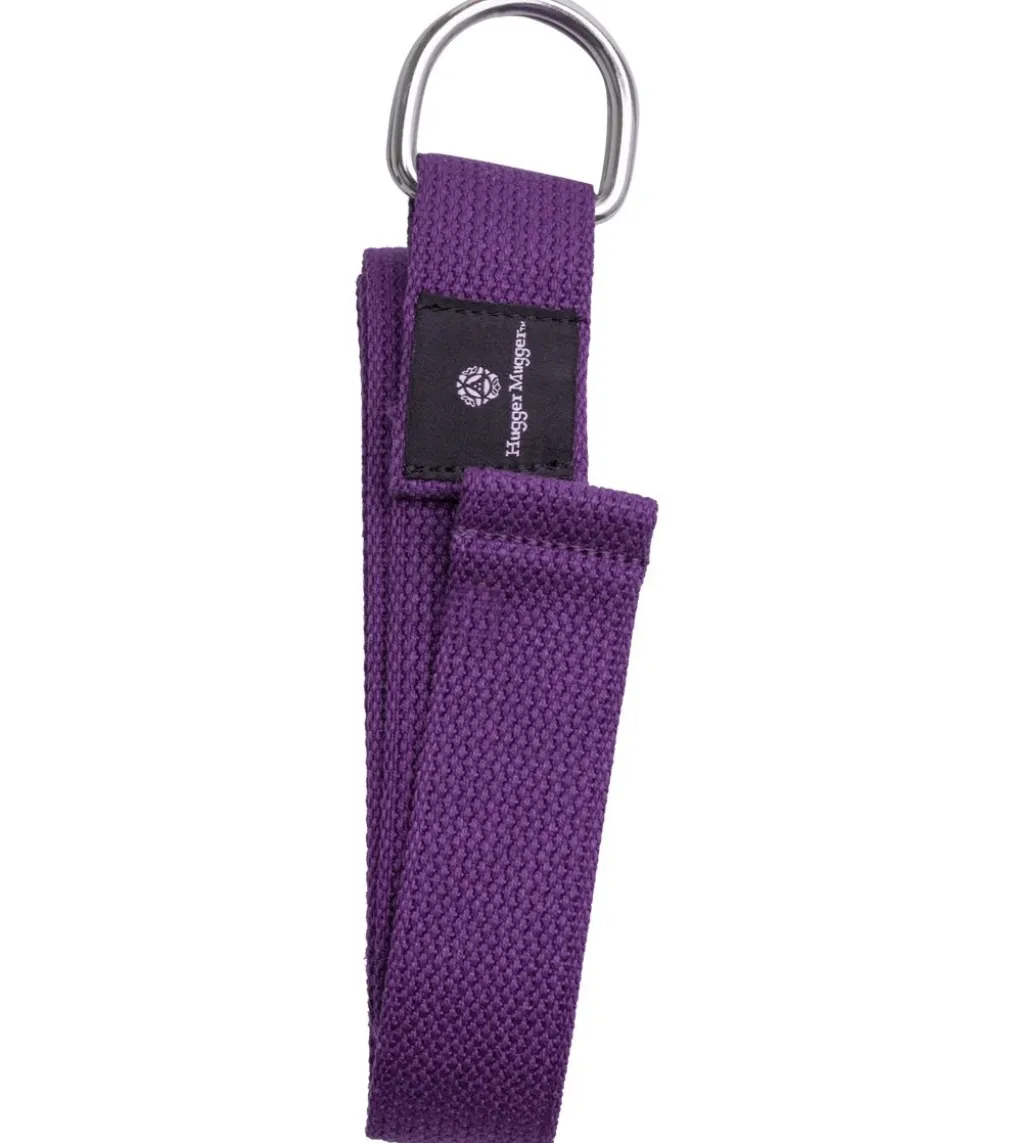 Hugger Mugger D-Ring Cotton Yoga Strap 6'