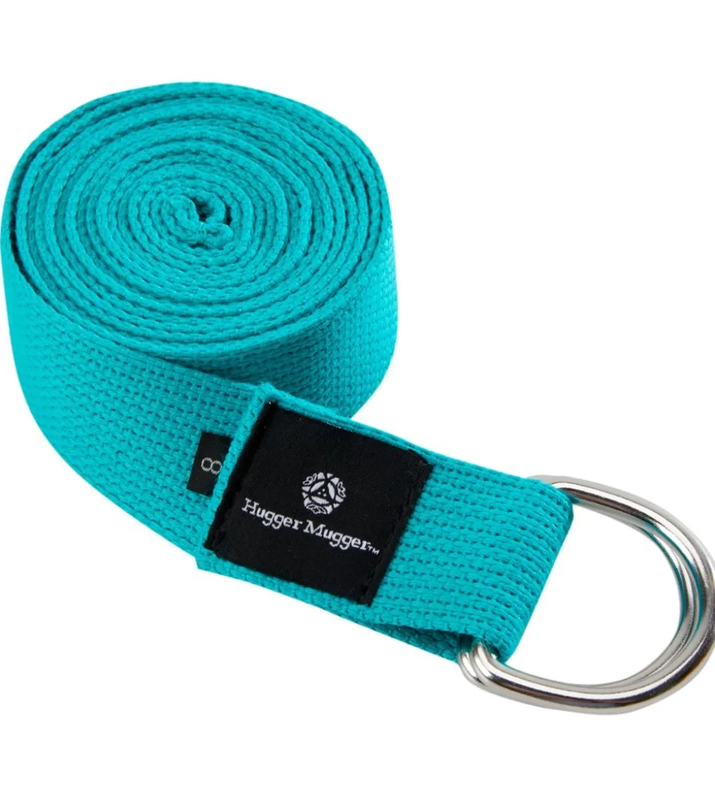 Hugger Mugger D-Ring Cotton Yoga Strap 6'