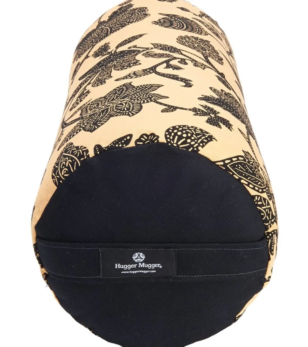 Hugger Mugger Round Printed Yoga Bolster