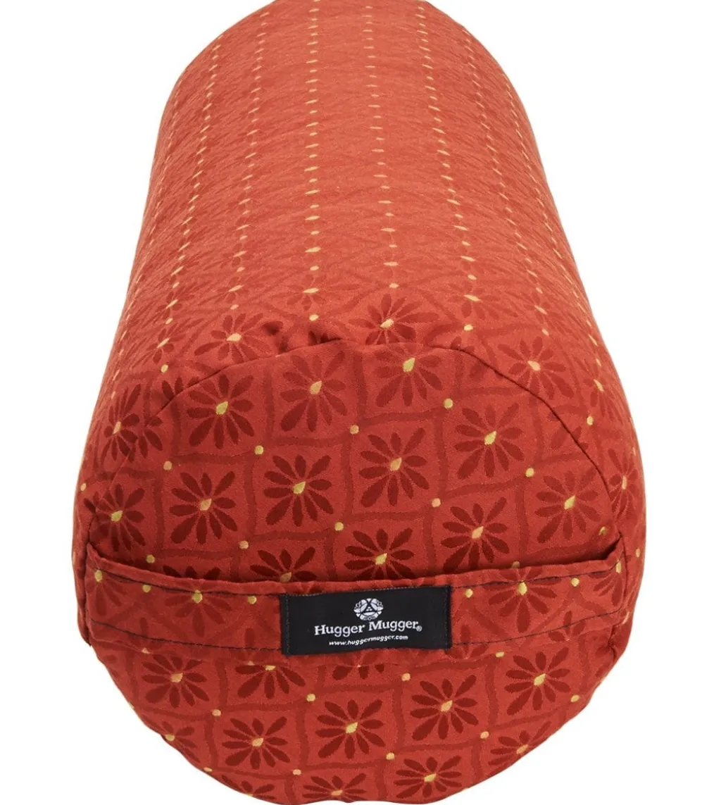 Hugger Mugger Round Printed Yoga Bolster