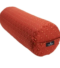Hugger Mugger Round Printed Yoga Bolster