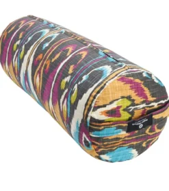 Hugger Mugger Round Printed Yoga Bolster