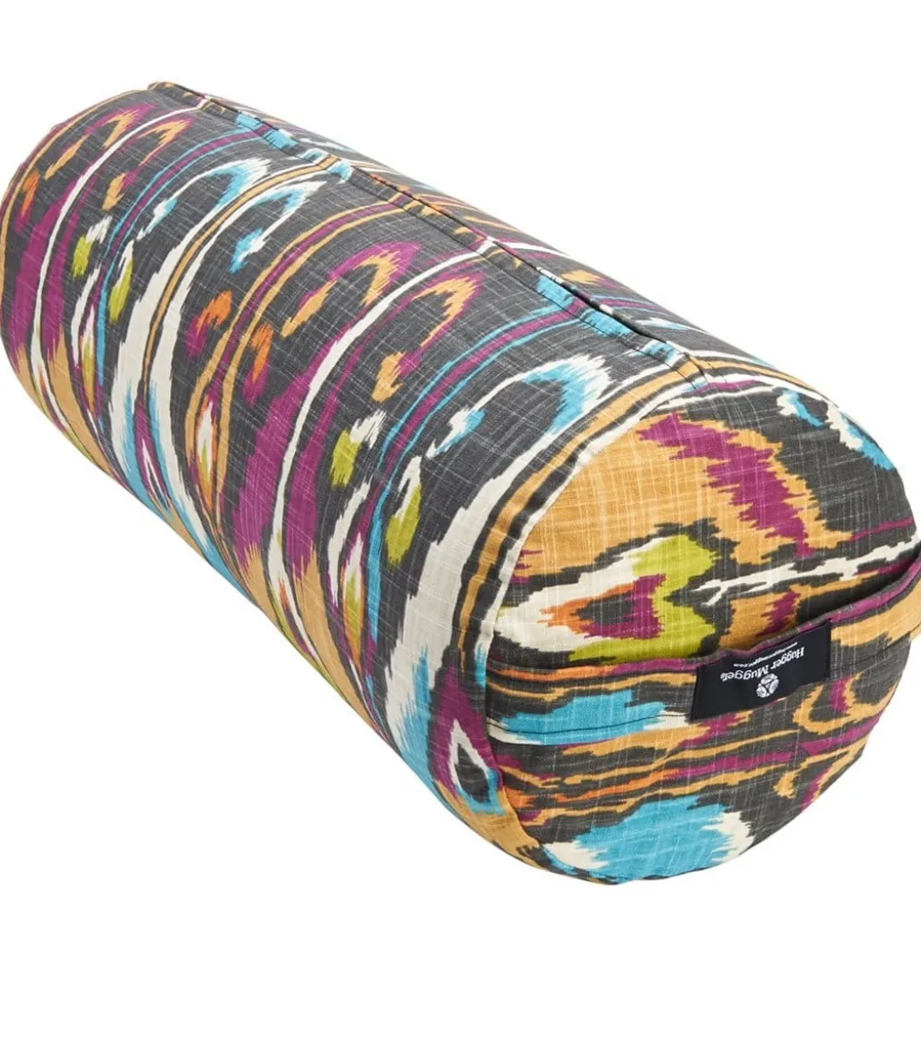 Hugger Mugger Round Printed Yoga Bolster