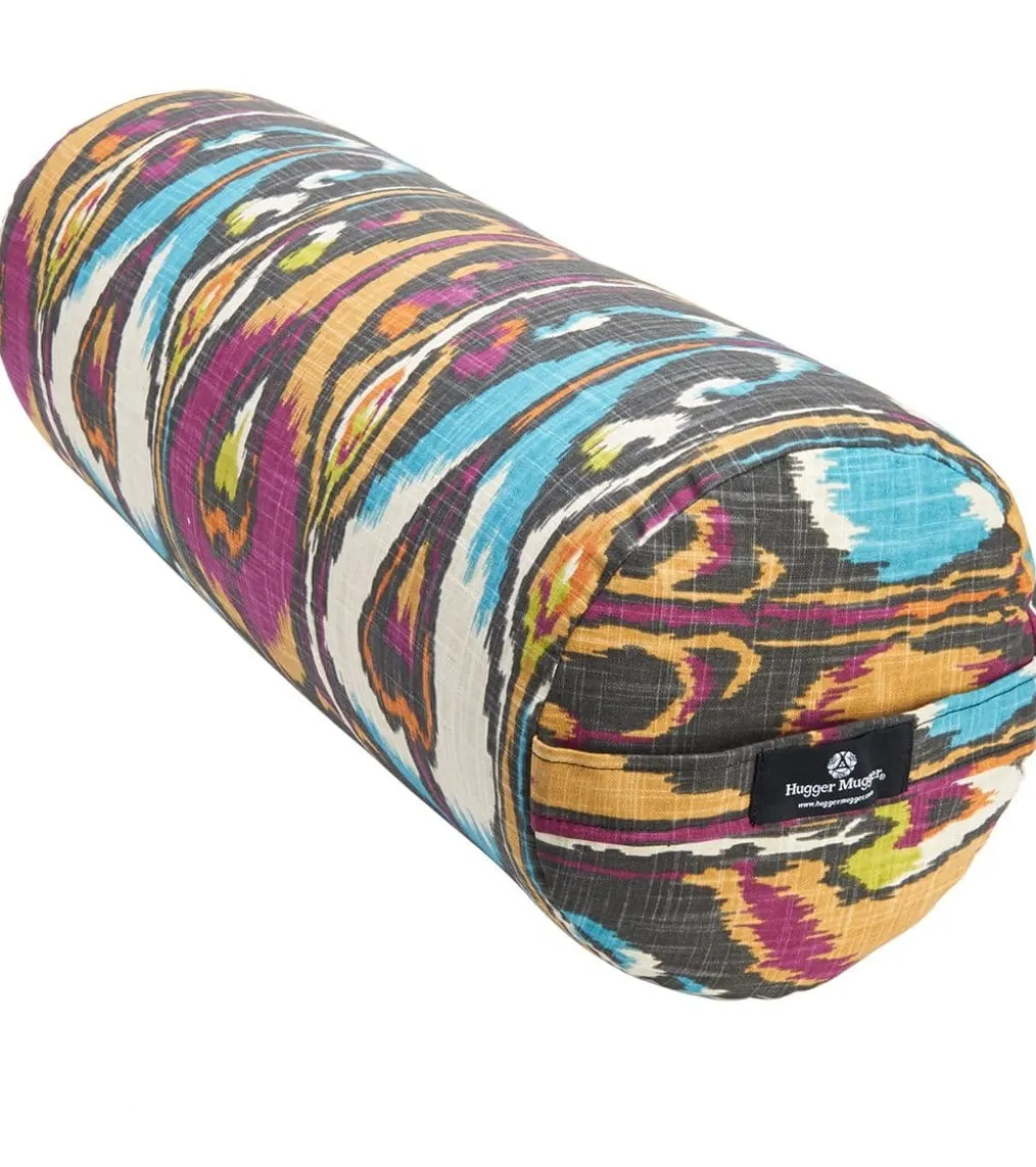 Hugger Mugger Round Printed Yoga Bolster