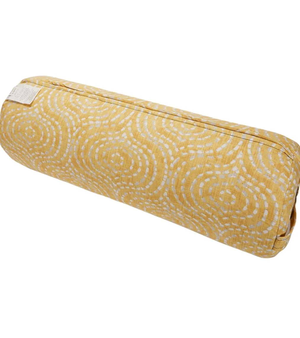 Hugger Mugger Round Printed Yoga Bolster