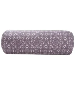 Hugger Mugger Round Printed Yoga Bolster