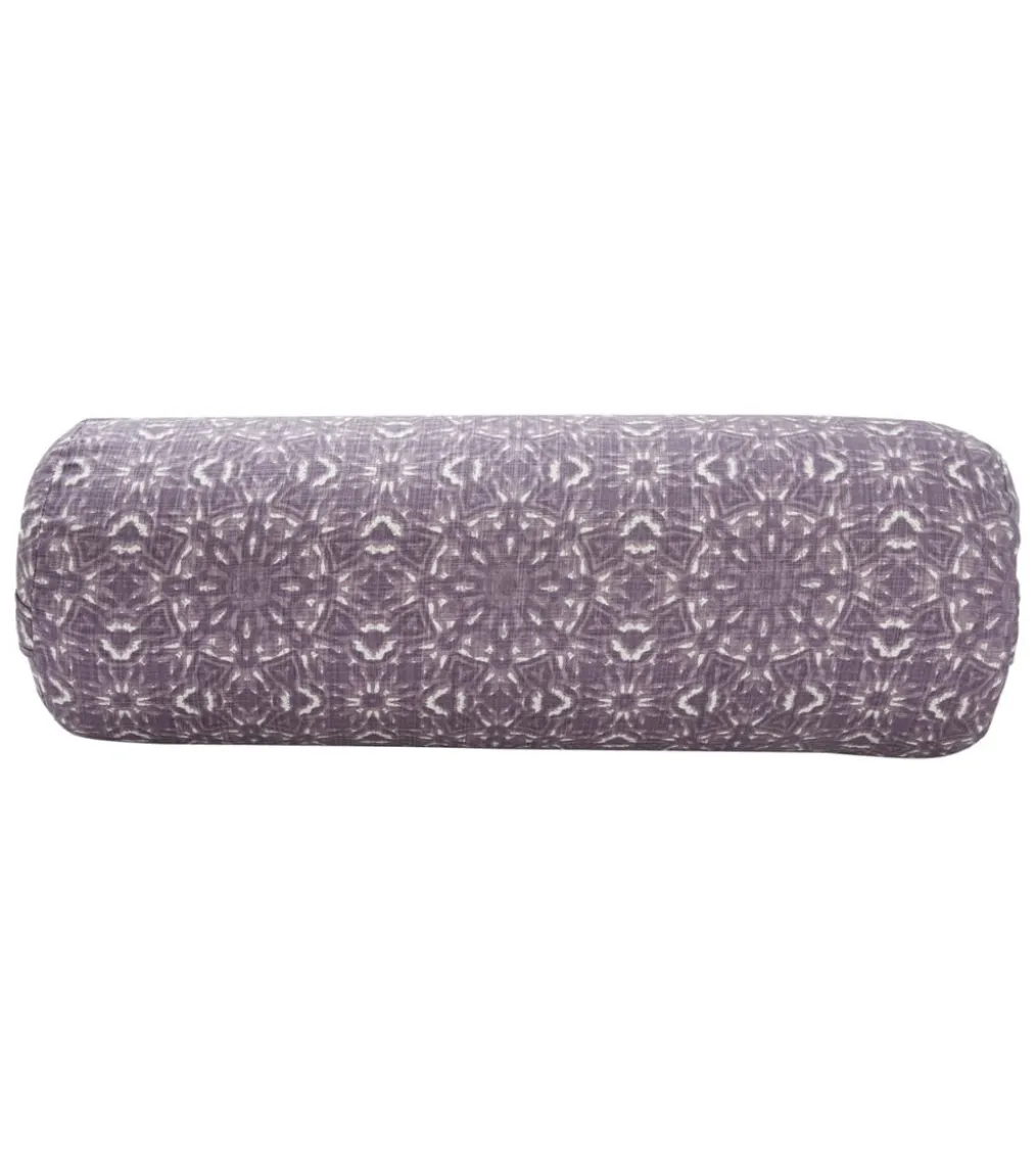 Hugger Mugger Round Printed Yoga Bolster