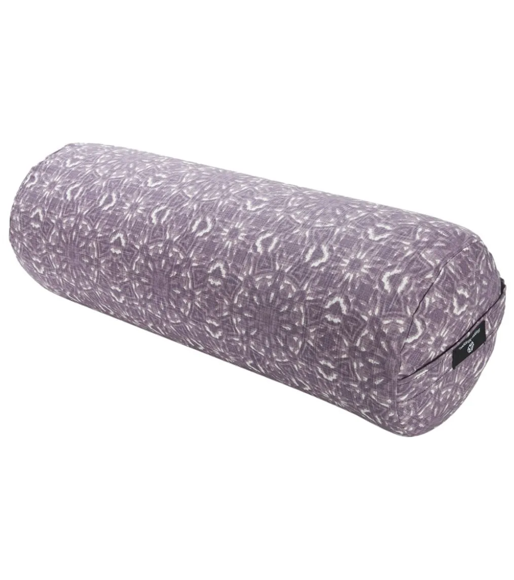 Hugger Mugger Round Printed Yoga Bolster