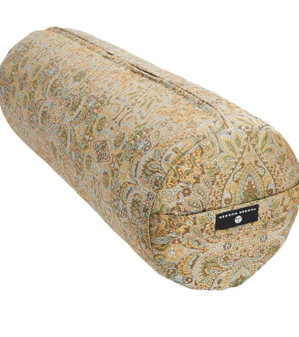 Hugger Mugger Round Printed Yoga Bolster