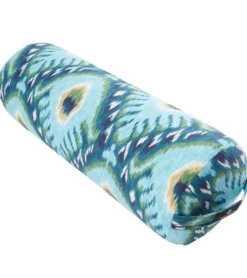 Hugger Mugger Round Printed Yoga Bolster