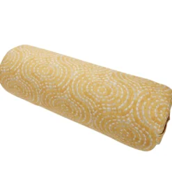 Hugger Mugger Round Printed Yoga Bolster