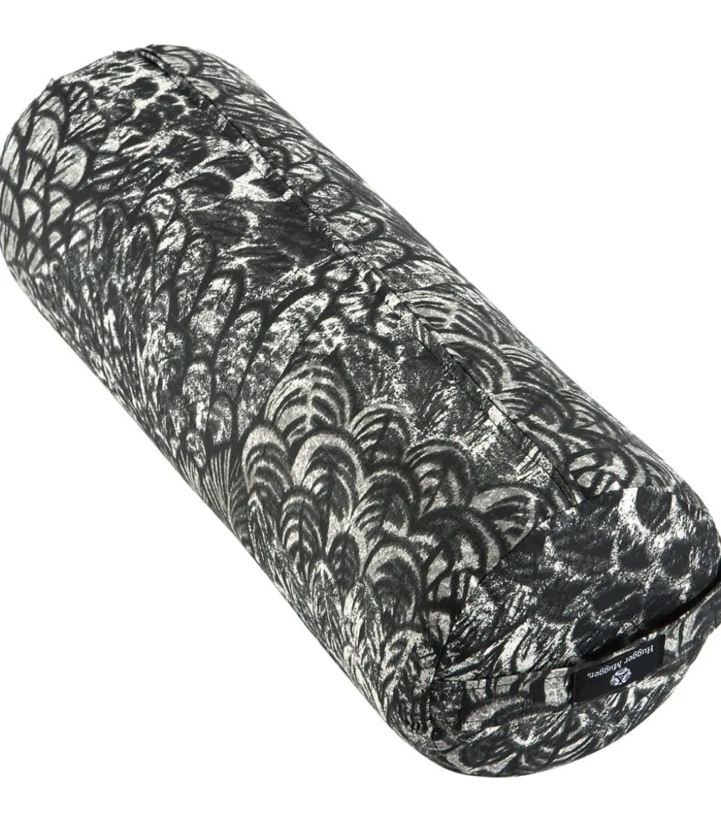 Hugger Mugger Round Printed Yoga Bolster