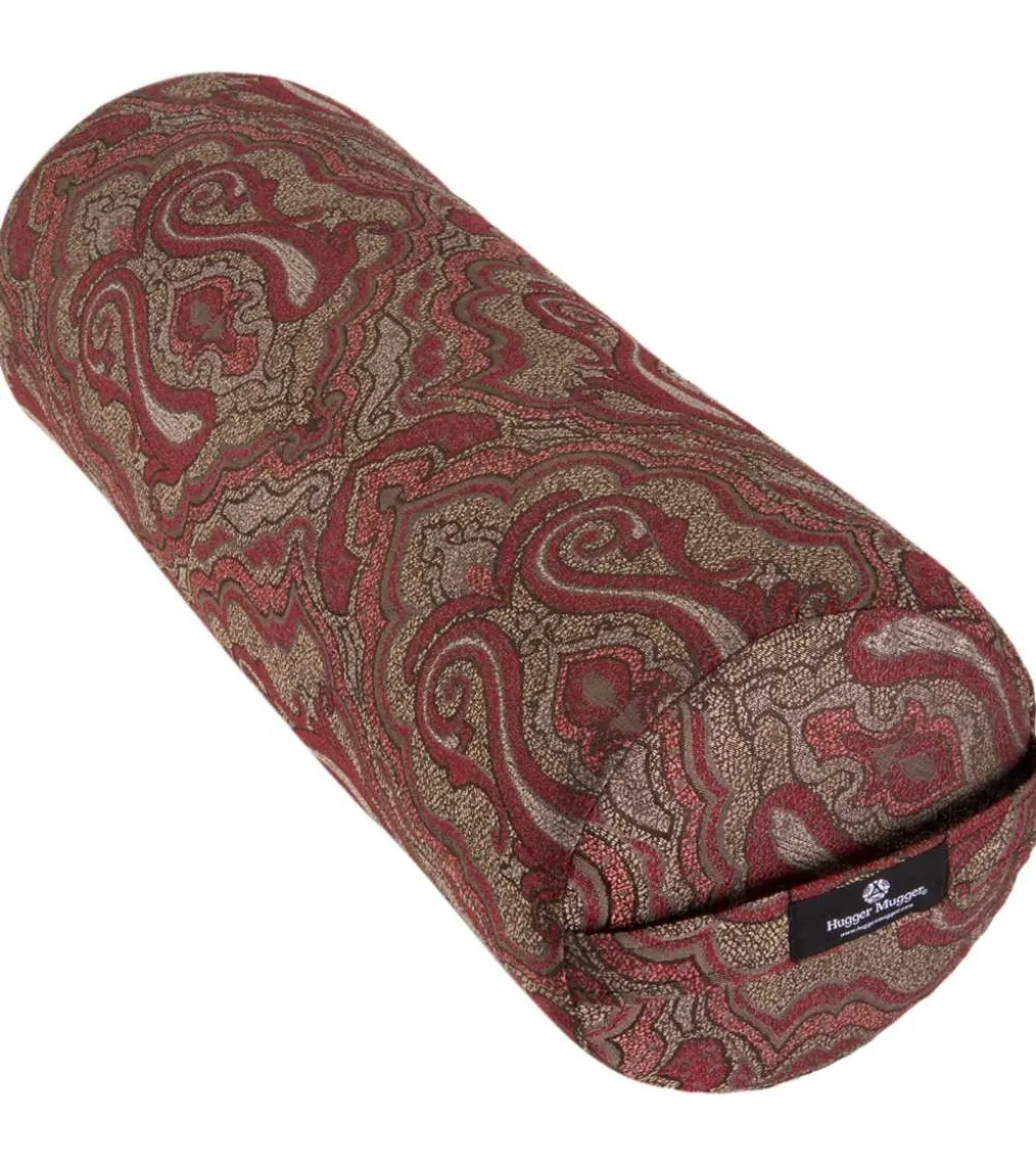 Hugger Mugger Round Printed Yoga Bolster