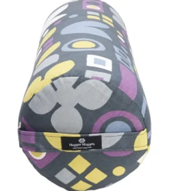 Hugger Mugger Round Printed Yoga Bolster