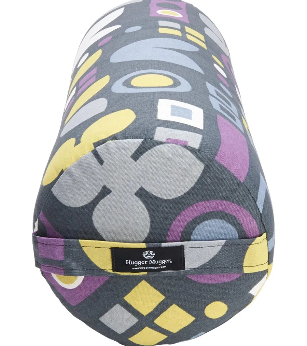 Hugger Mugger Round Printed Yoga Bolster