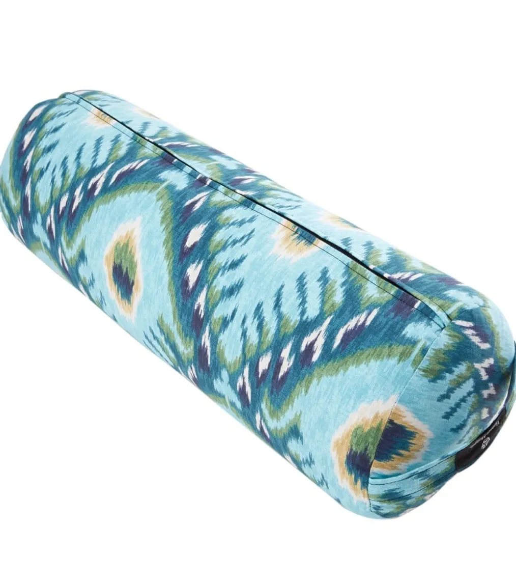 Hugger Mugger Round Printed Yoga Bolster