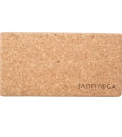 Jade Yoga Cork Yoga Block 3 Inch