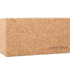 Jade Yoga Cork Yoga Block 3 Inch