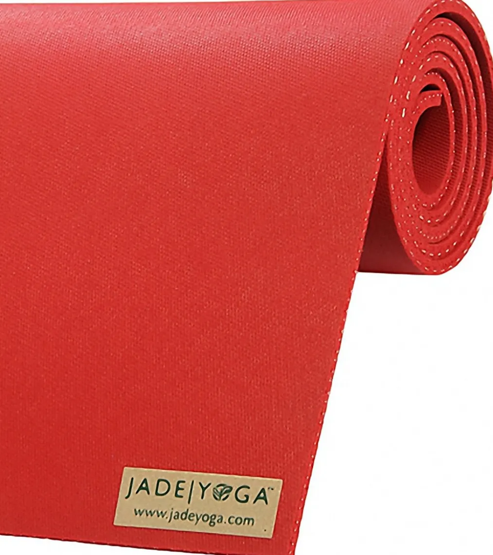 Jade Yoga Fusion Natural Rubber Yoga Mat 68" 8mm Extra Thick