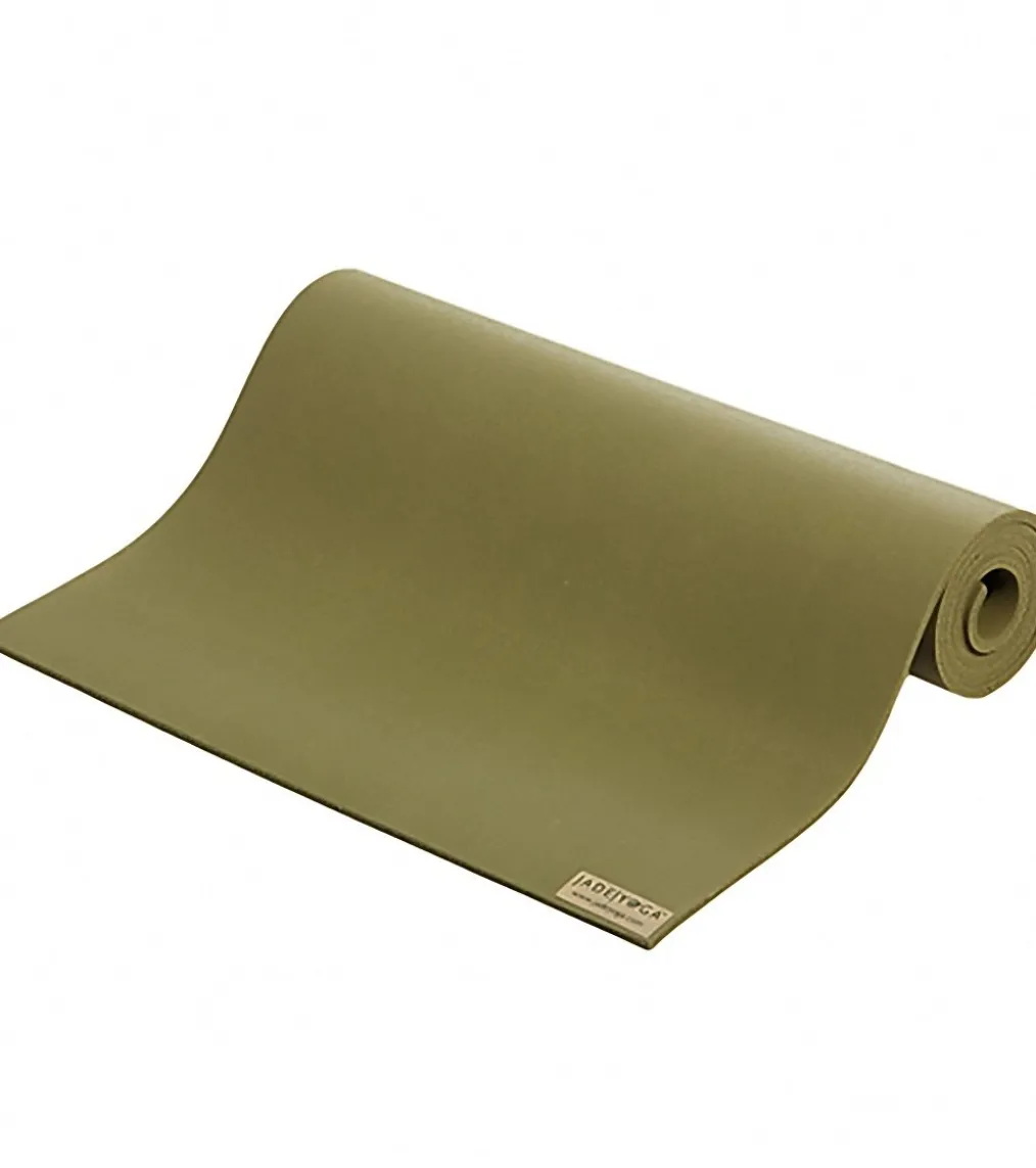 Jade Yoga Fusion Natural Rubber Yoga Mat 68" 8mm Extra Thick