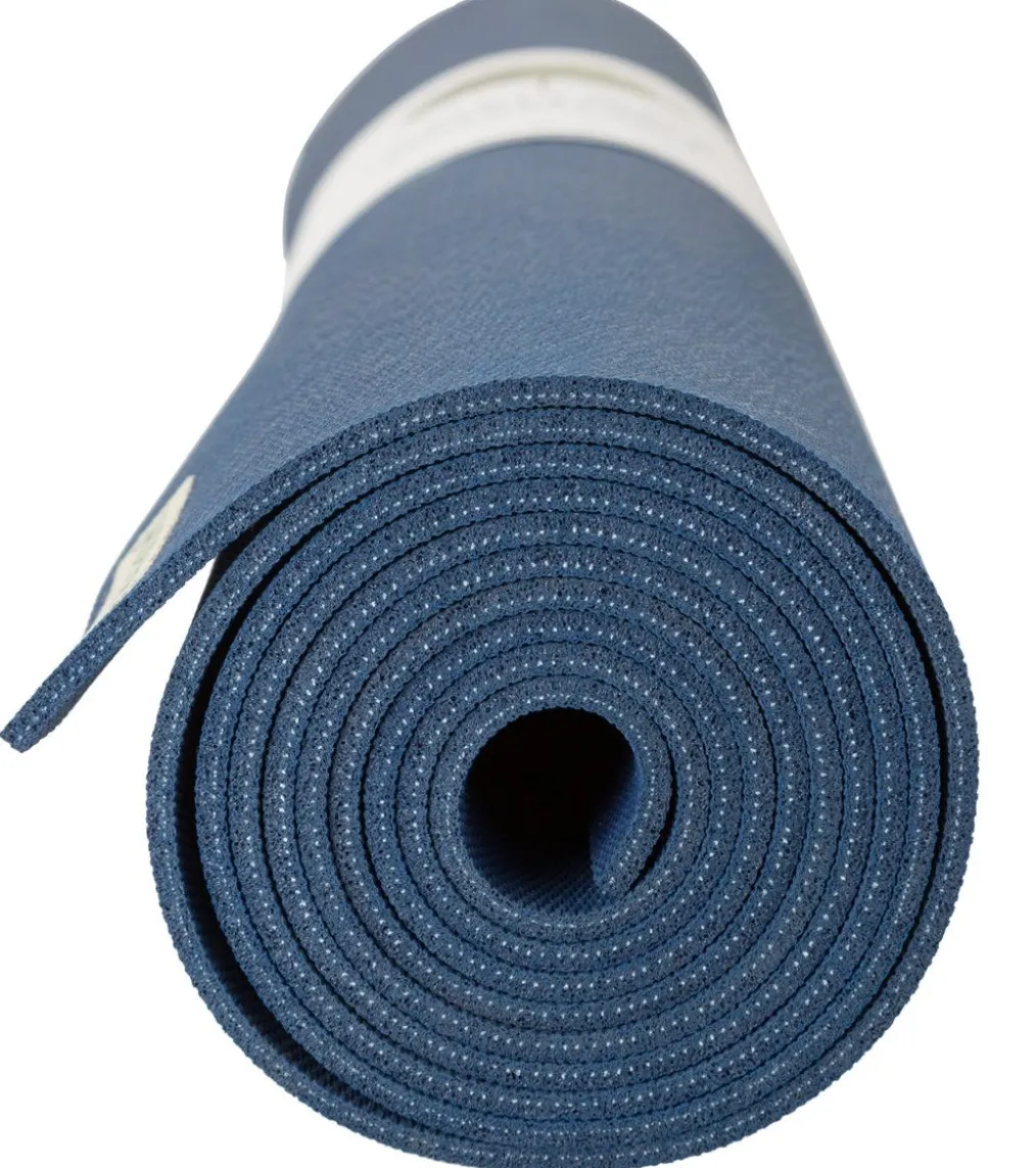 Jade Yoga Harmony XW Natural Rubber Yoga Mat Extra Long 80" 5mm