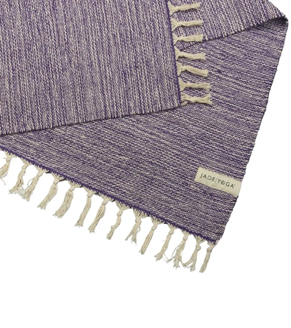 Jade Yoga Recycled Cotton Yoga Blanket