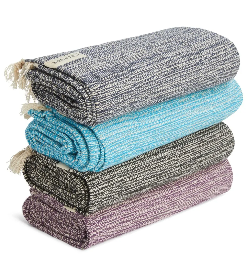 Jade Yoga Recycled Cotton Yoga Blanket