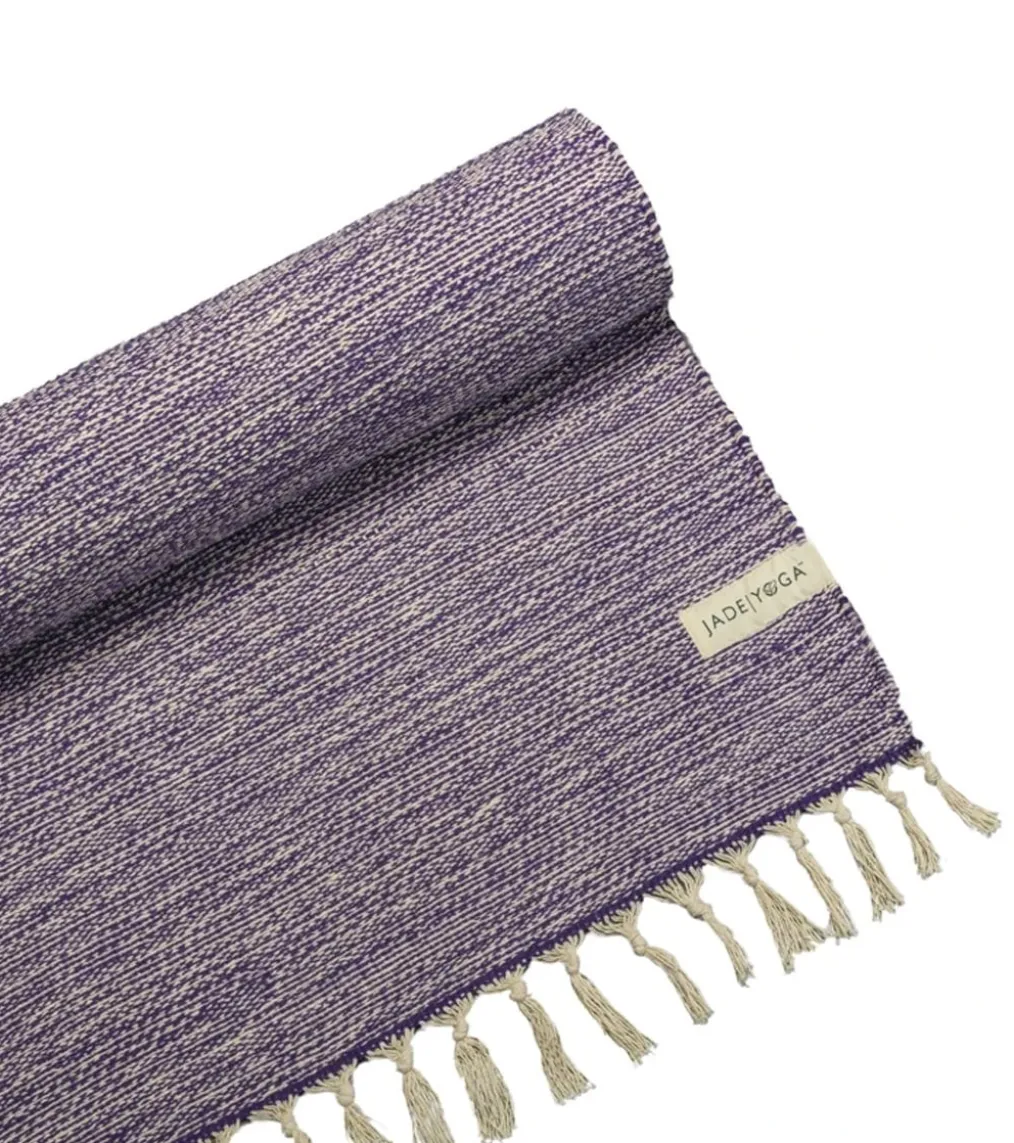 Jade Yoga Recycled Cotton Yoga Blanket