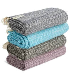 Jade Yoga Recycled Cotton Yoga Blanket