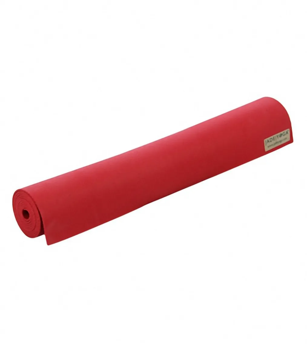 Jade Yoga Travel Long Natural Rubber Yoga Mat 74" 3mm