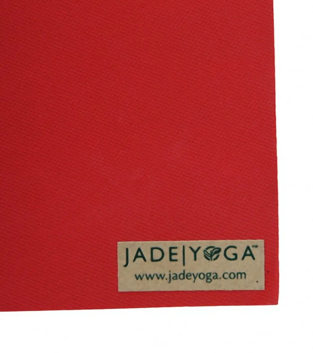 Jade Yoga Travel Long Natural Rubber Yoga Mat 74" 3mm