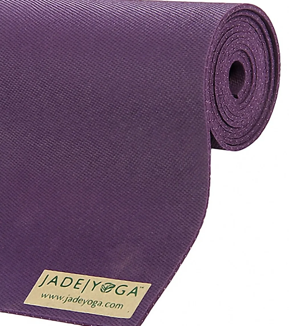 Jade Yoga Travel Natural Rubber Yoga Mat 68" 3.5mm