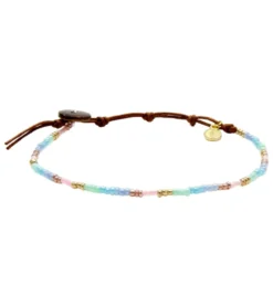 Lotus and Luna Anklet