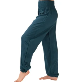 Lotus and Luna Deep Teal Harem Pants