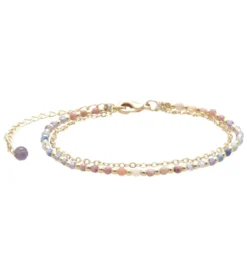 Lotus and Luna Energy Healer Amethyst Bracelet