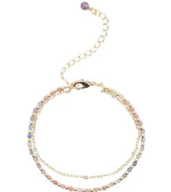 Lotus and Luna Energy Healer Amethyst Bracelet