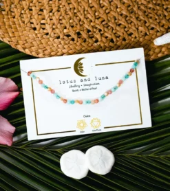 Lotus and Luna Healing + Imagination 4mm Healing Necklaces