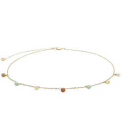 Lotus and Luna Imagination Mother of Pearl Dewdrop 4mm Necklace