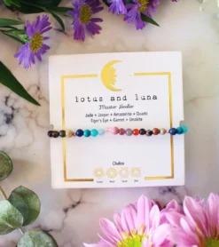 Lotus and Luna Master Healer Bracelet